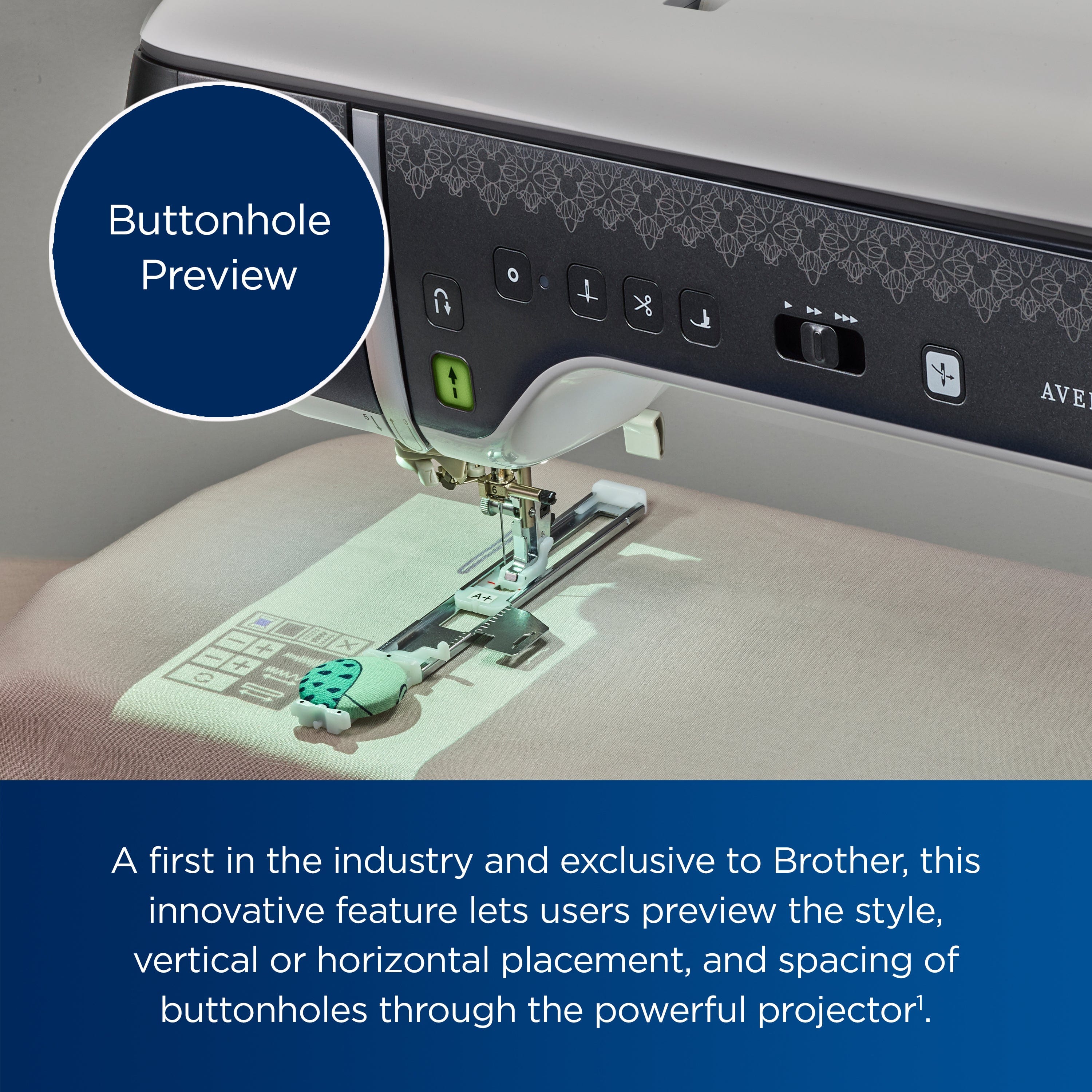 Brother Sewing Machines Brother Aveneer EV1 Limited Edition - Sewing, Embroidery, and Quilting Machine