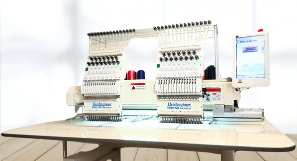 Consew Industrial machines Meistergram Gem 1502TC Two Head Commercial Compact Embroidery Machine