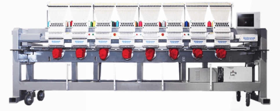 Consew Industrial machines Meistergram Gem 1508 Eight Head Commercial Embroidery Machine