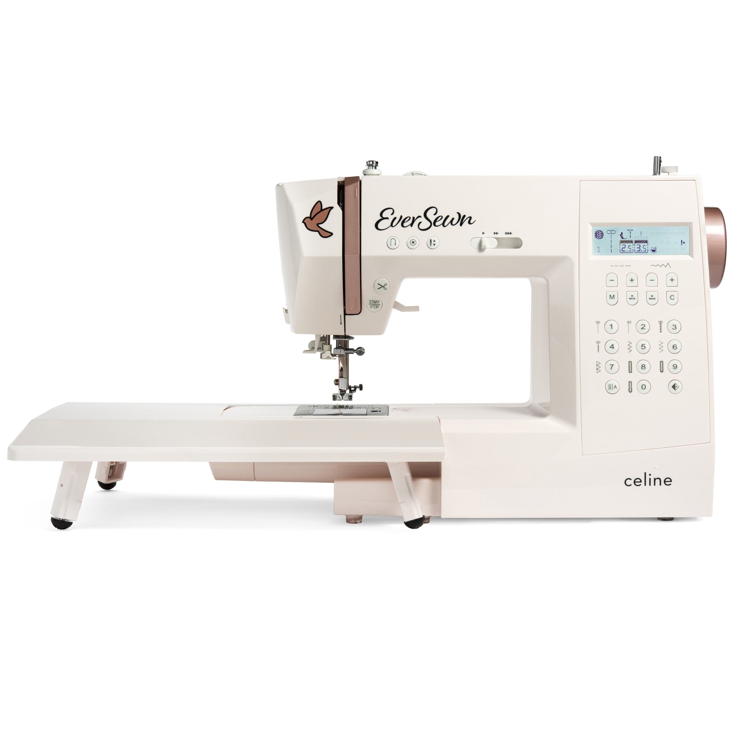 EverSewn Sewing Machines Eversewn Celine Sewing Machine with Extension Table