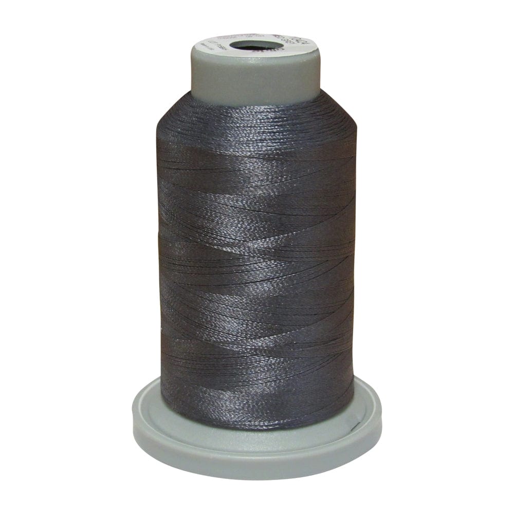 Fil-Tec Thread & Floss Glide Trilobal Polyester No. 40  Med Grey 10424 1000 meter