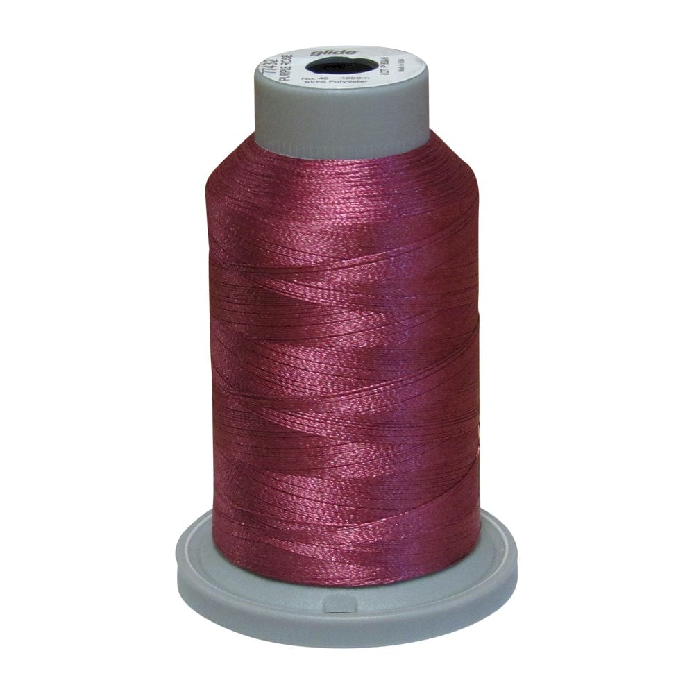 Fil-Tec Thread & Floss Glide Trilobal Polyester No. 40  Purple Rose 77432 1000 meter