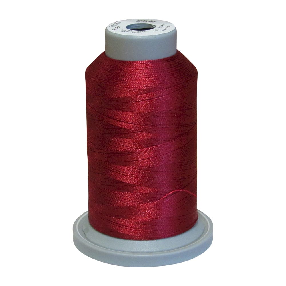 Fil-Tec Thread & Floss Glide Trilobal Polyester No. 40  Ruby 70187 1000 meter