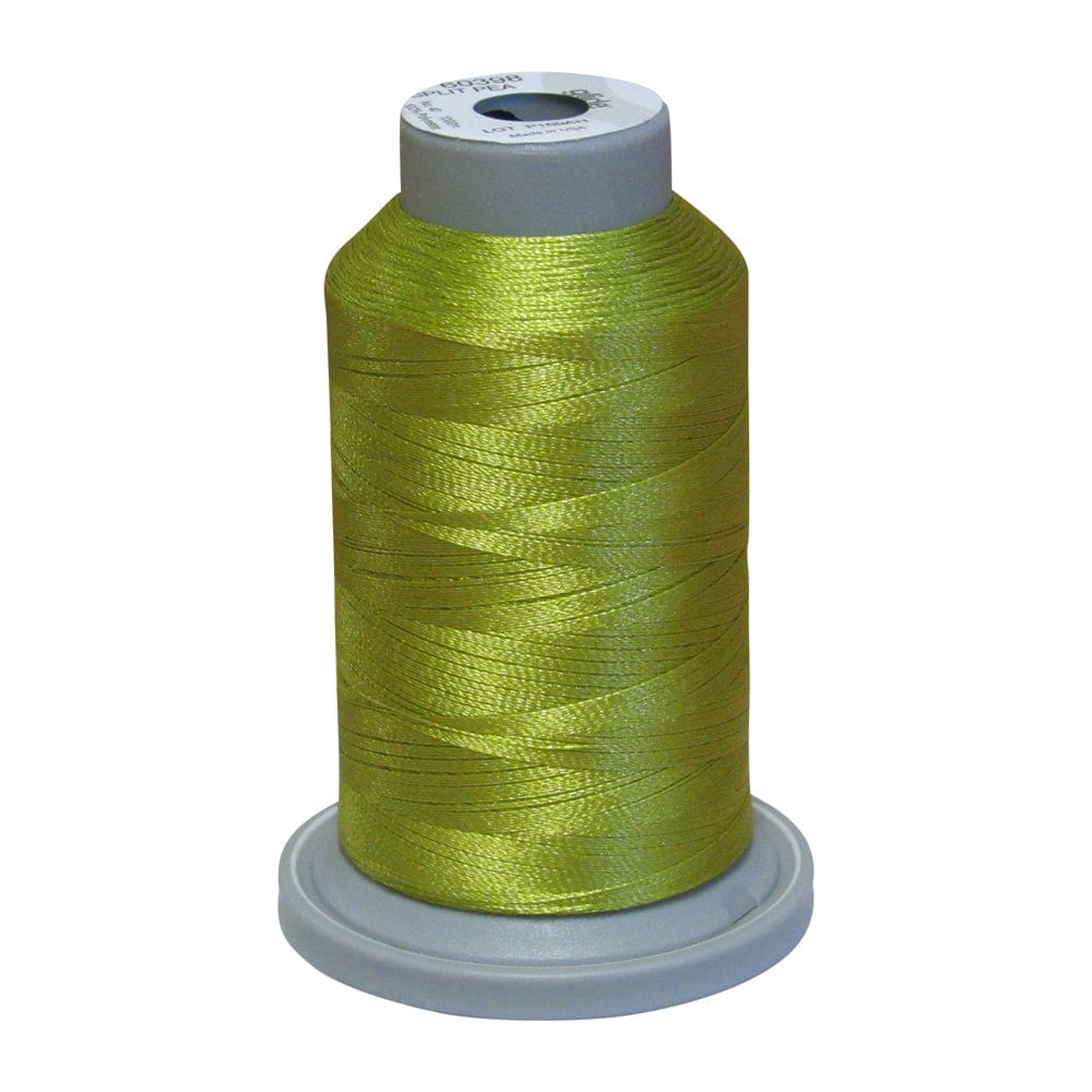 Fil-Tec Thread & Floss Glide Trilobal Polyester No. 40  Split Pea 60398 1000 meter