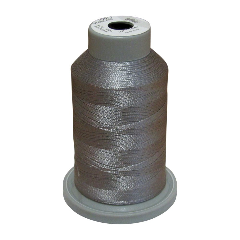 Fil-Tec Thread & Floss Glide Trilobal Polyester No. 40  Sterling 10877 1000 meter