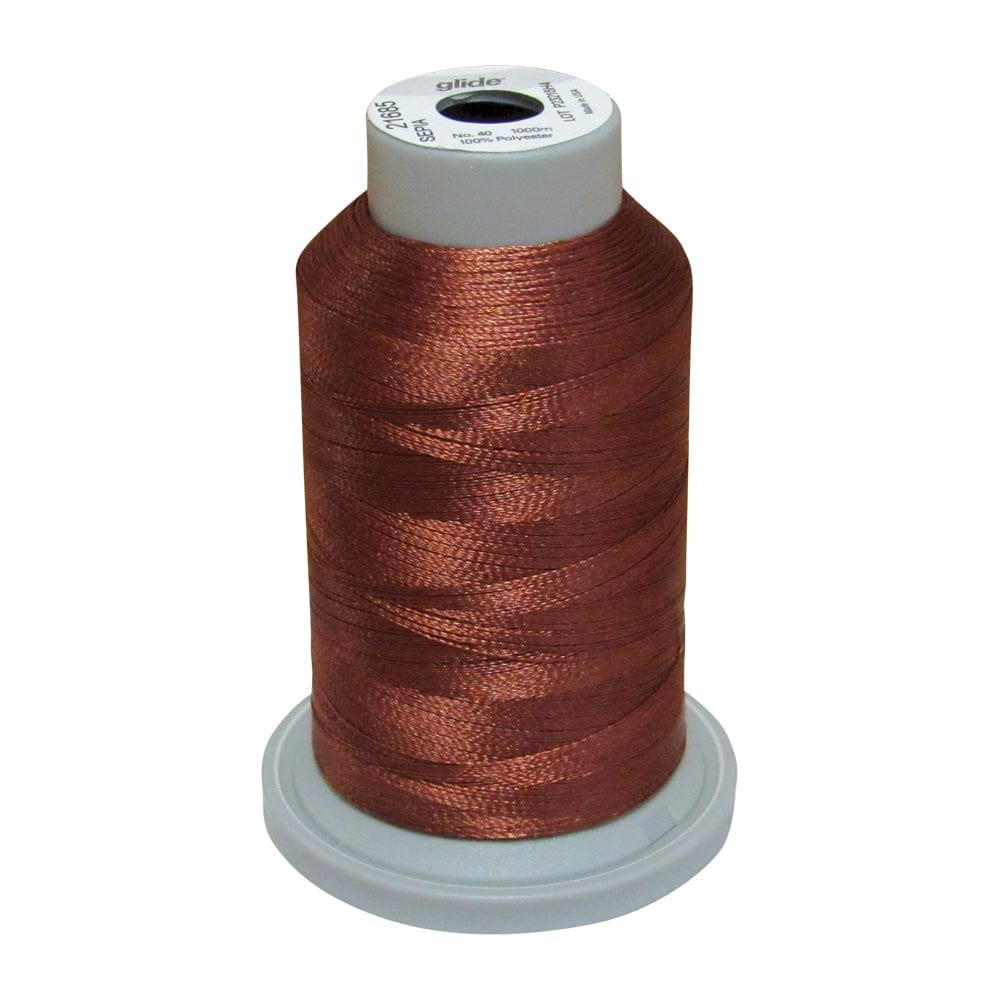 Fil-Tec Thread & Floss Glide Trilobal Polyester No. 40  Sepia 21685