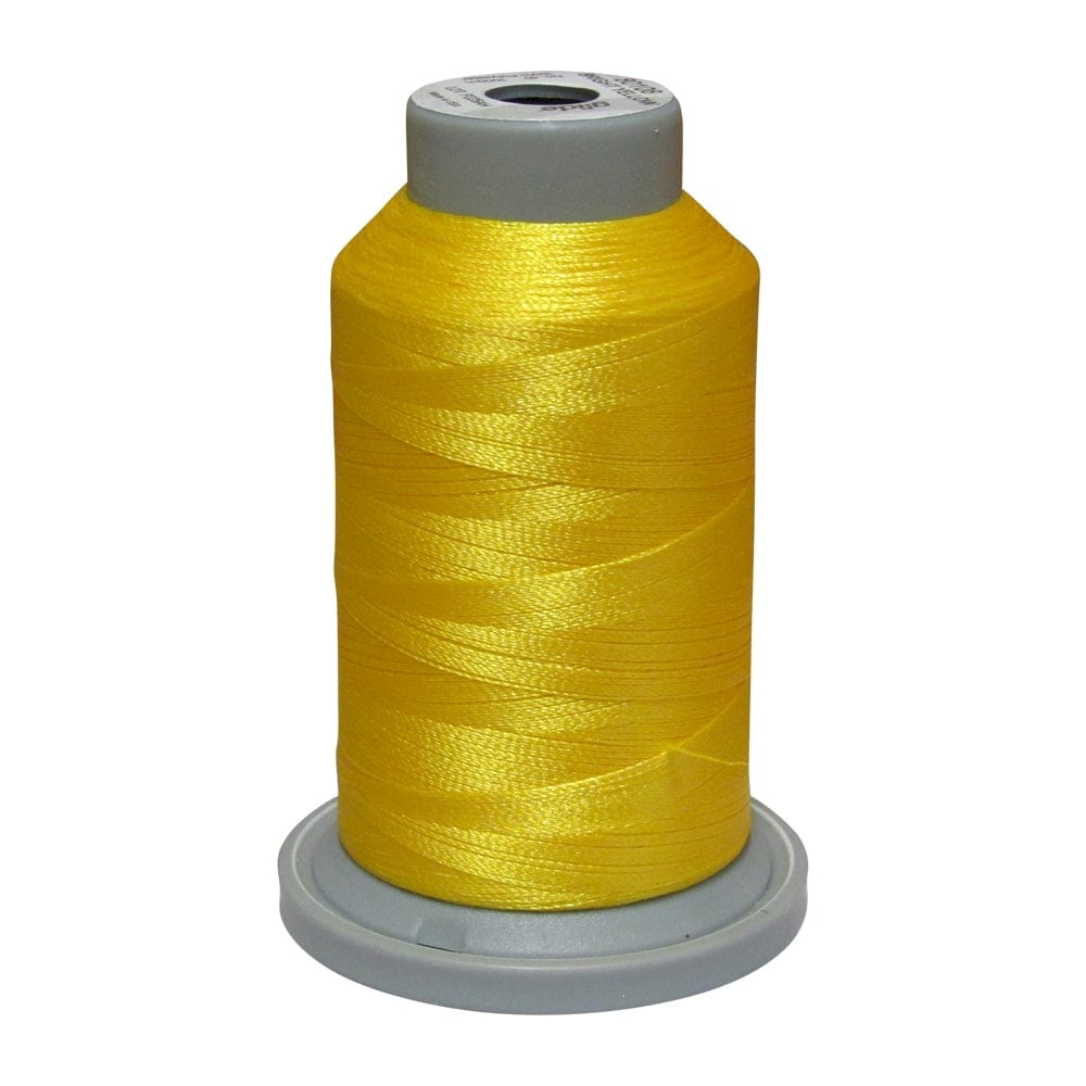 Fil-Tech Thread & Floss Glide Trilobal Polyester No. 40  Bright Yellow 80108 1000 meter