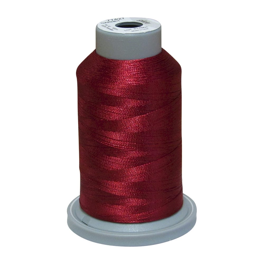 Fil-Tech Thread & Floss Glide Trilobal Polyester No. 40  Garnet 77427 1000 meter