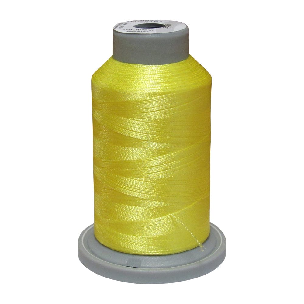 Fil-Tech Thread & Floss Glide Trilobal Polyester No. 40  Lemon 80101 1000 meter