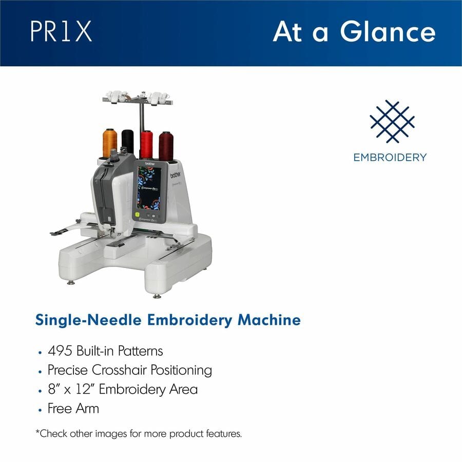 Brother PR1X  At a Glance