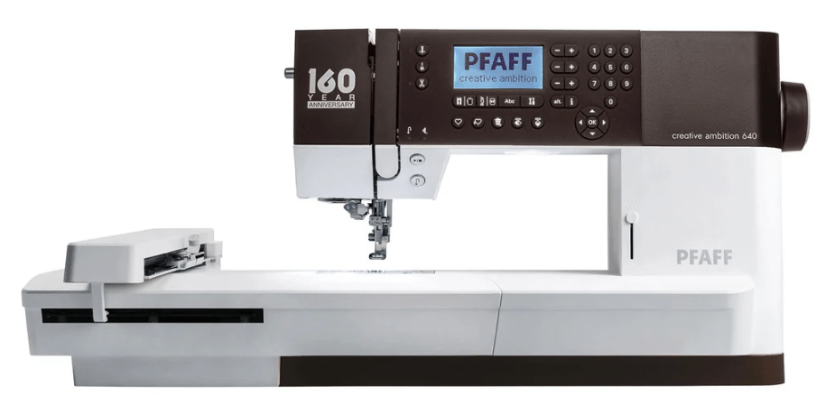 Sewingmachineoutlet Sewing & Embroidery Machines PFAFF® creative™ ambition™ 640 Sewing & Embroidery Machine