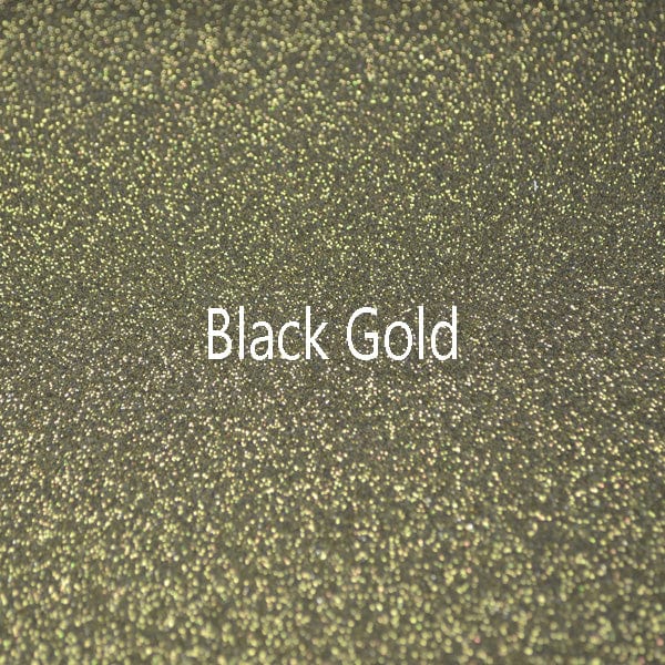 Specialty Materials Vinyl Accessories Transform Your Designs with GlitterFlex® Ultra - Sparkle Beyond Comparison Black Gold