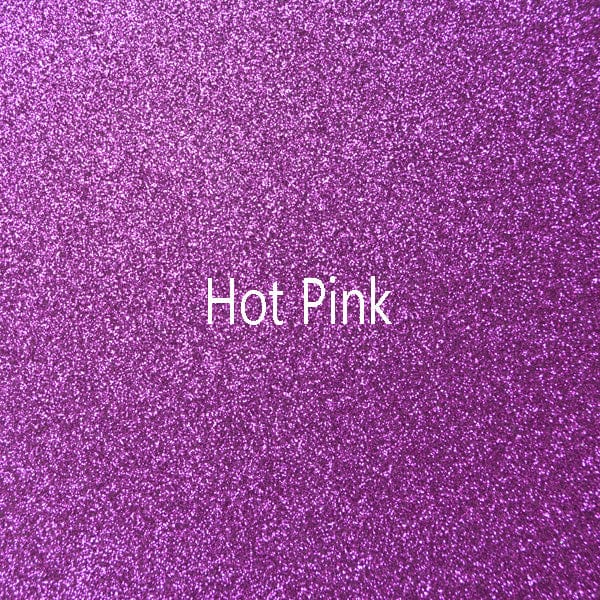 Specialty Materials Vinyl Accessories Transform Your Designs with GlitterFlex® Ultra - Sparkle Beyond Comparison Hot Pink