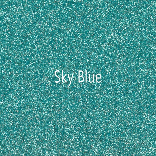 Specialty Materials Vinyl Accessories Transform Your Designs with GlitterFlex® Ultra - Sparkle Beyond Comparison Sky Blue