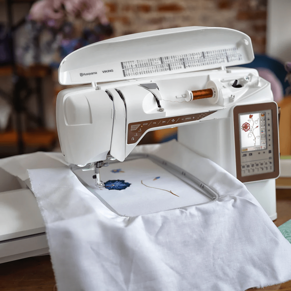 Viking Sewing & Embroidery Machines HUSQVARNA® VIKING® DESIGNER TOPAZ™ 40 Sewing & Embroidery Machine