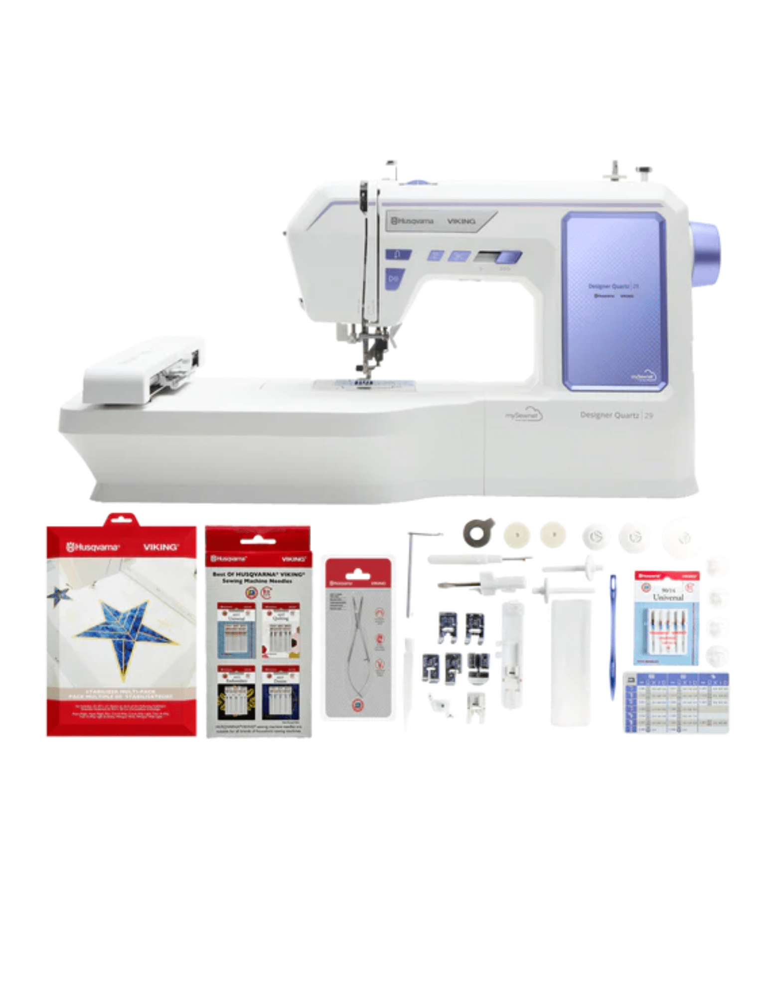 Viking Sewing & Embroidery Machines Viking Designer Quartz 29 Sewing & Embroidery Machine Pre-order only