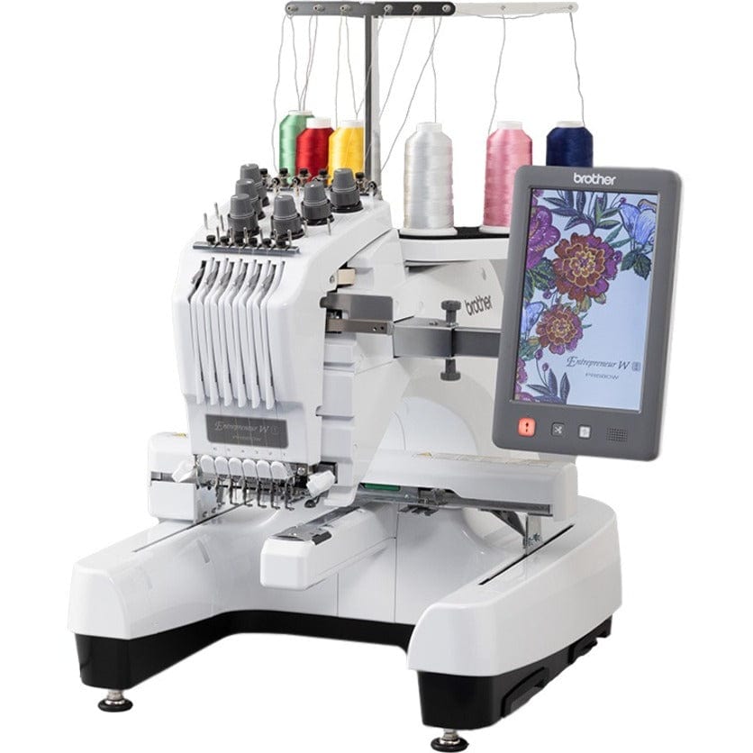 Brother Multi-Needle Machines NEW Brother Entrepreneur PR680W 6 Needle Embroidery Machine WLAN Capabilities