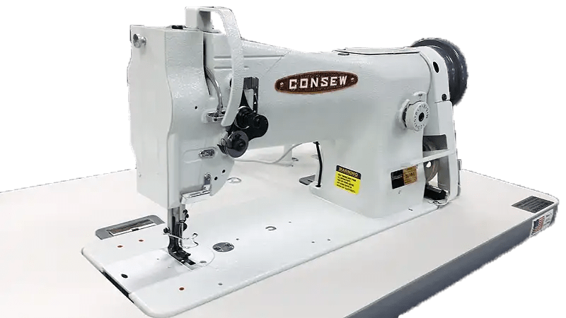 Consew 345-3 Double Chainstitch Feed-Off-The-Arm Lap Seam Felling