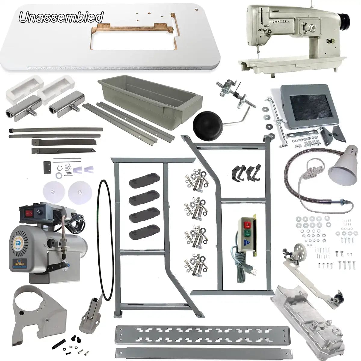 Consew Industrial machines Consew Model 133A-1 Single Needle, Monogramming and Embroidery Zig-Zag Lockstitch Machine