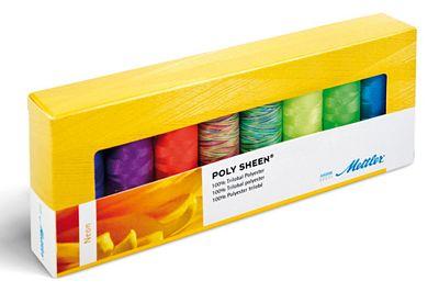 Mettler Accessories Mettler PS89 Polysheen Neon Gift Pack 8 spools